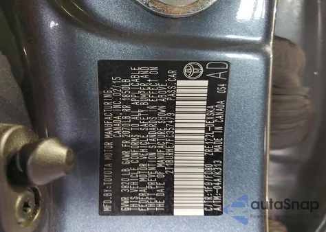 2015 Toyota Corolla L z USA, uszkodzony, nr VIN 2T1BURHE7FC357479